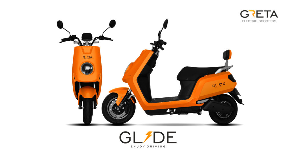 Greta Glide Orange Greta Glide Electric Scooter ready to make waves