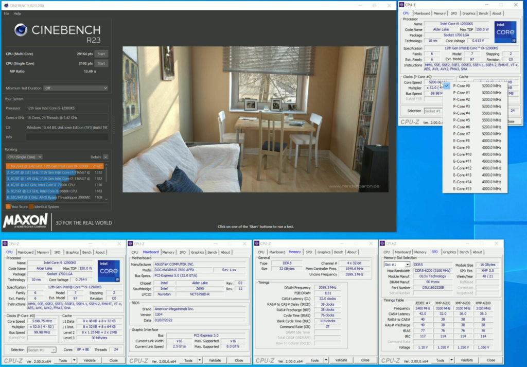 Intel Core i9 12900KS 5.5 GHz CPU Cinebench R23 Benchmark Stock 1536x1069 1 Intel Core i9-12900KS 5.5 GHz CPU beats AMD’s Ryzen 9 5950X in both Single and & Multi-Threaded Performance