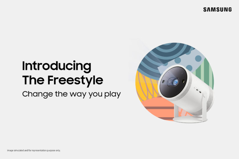 Samsung Opens Pre-Reserve for The Freestyle, a Portable Projector for Never-Ending Entertainment
