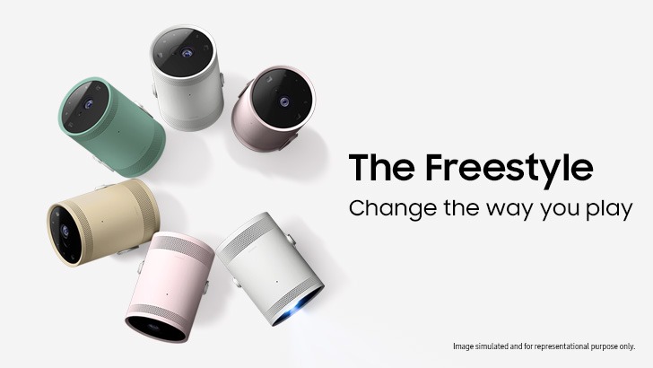 Samsung launches The Freestyle - an Ultra-Portable Projector for ₹84,990