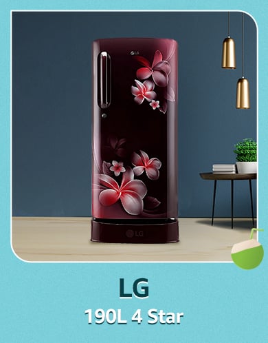 LG 190 L 4 Star. CB627118735 Top 5 great deals on refrigerators available on Amazon now