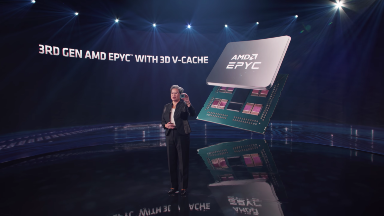 3rd Gen AMD EPYC processors with AMD 3D V-Cache technology officially launched