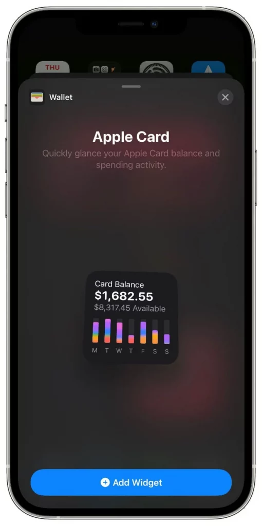 apple card widget Here’s everything new in Apple’s iOS 15.4 and iPadOS 15.4