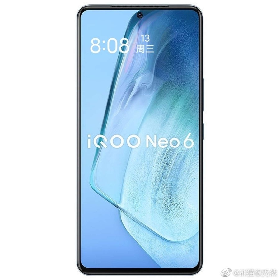 gsmarena 001 8 iQOO Neo 6 images surface; the device will come in Orange, Blue, and Black