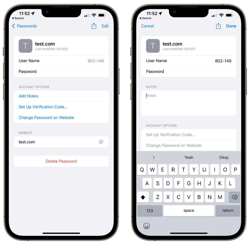 icloud keychain notes Here’s everything new in Apple’s iOS 15.4 and iPadOS 15.4