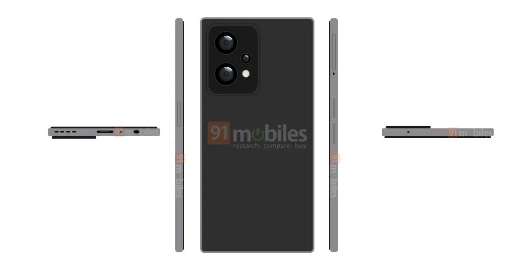 oneplus nord ce 2 lite feat Early renders of the OnePlus Nord CE 2 Lite showcase a triple camera setup and a design with flat edges