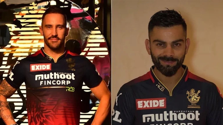 Royal Challengers Bangalore appoints Faf Du Plessis as New Captain for IPL 2022 and revealed their new jersey in an event ‘RCB Unbox’ in Bangalore