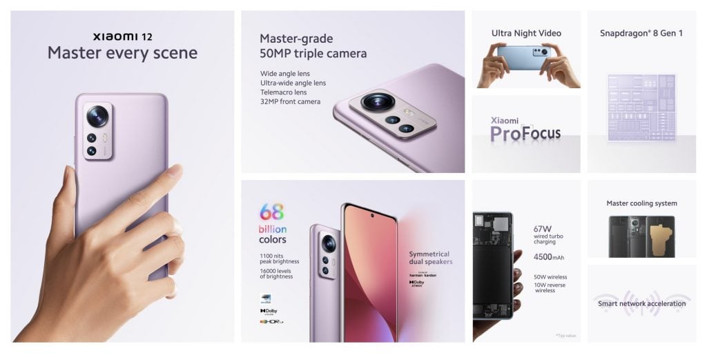 xiaomi 12 3 1024x512 1 Xiaomi 12, 12 Pro, and 12X launched globally | Check the prices and availability here