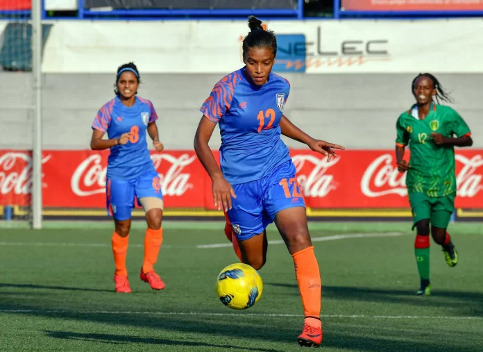 Indian Women's Football Team defeats Jordan 1-0 thanks to Manisha Kalyan's spectacular goal