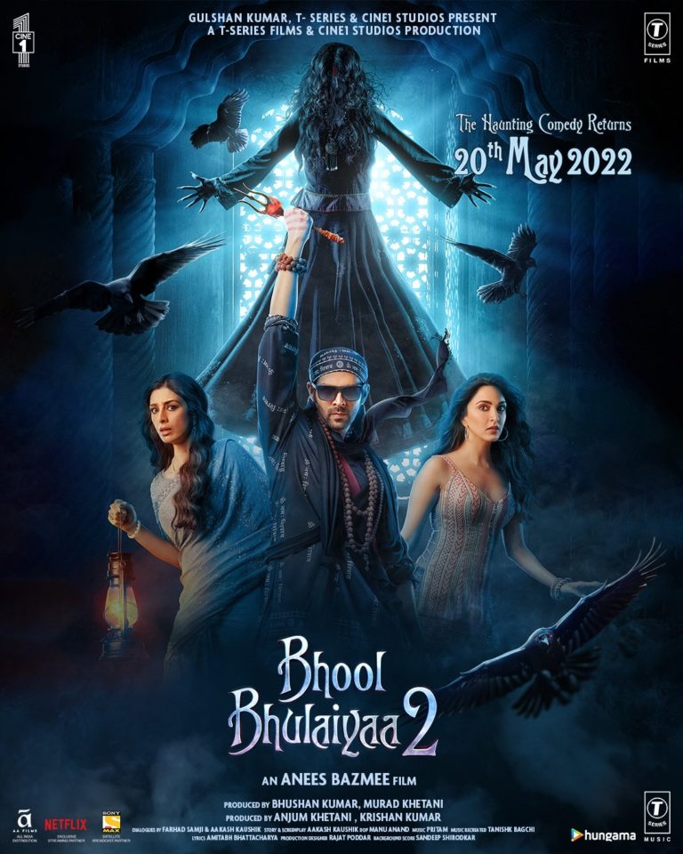 Bhool Bhulaiyaa 2 is now streaming on Netflix
