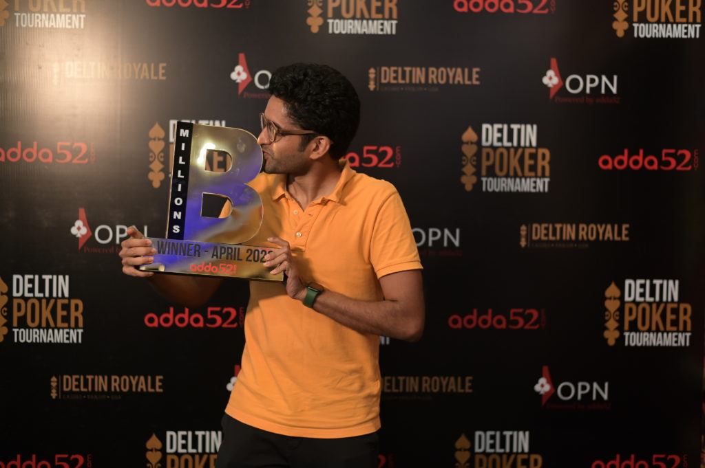 Avinash Koneru yang berbasis di Bangalore memenangkan INR 31Lakhs di Turnamen Jutaan Besar Adda52 - TechnoSports