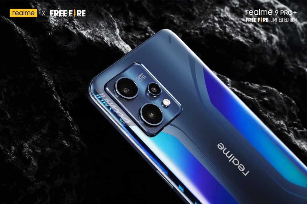 FPvpohNacAU6hRg Realme 9 Pro+ Free Fire Edition launching on 12th April in Thailand