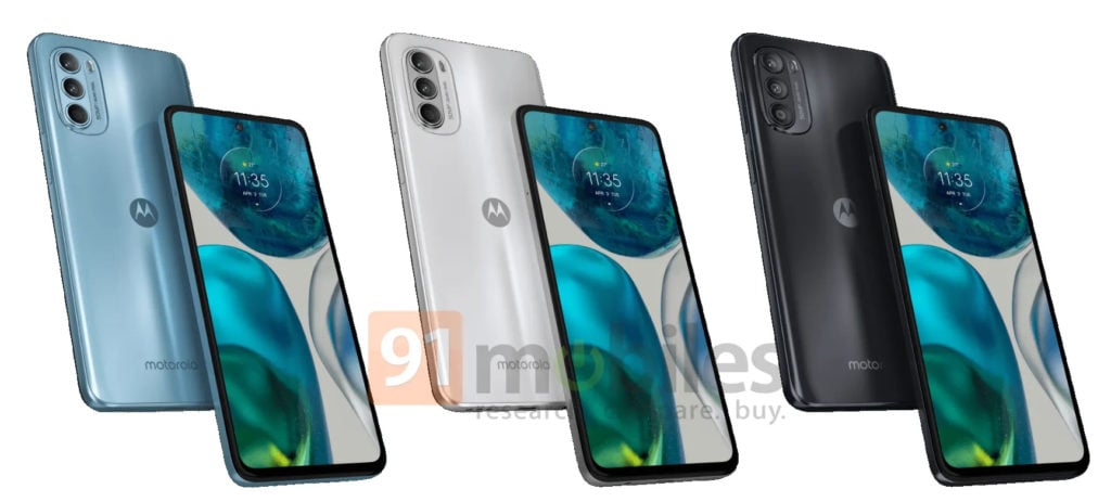 G52 1 Motorola Moto G52 renders and specs surface prior to the official launch