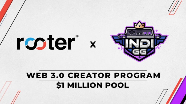 Rooter partners with Polygon and YGG backed gaming guild – IndiGG, to launch ‘Rooter.GG x Indi.GG Web3 Creator Program’; the first cohort to start from April 10th