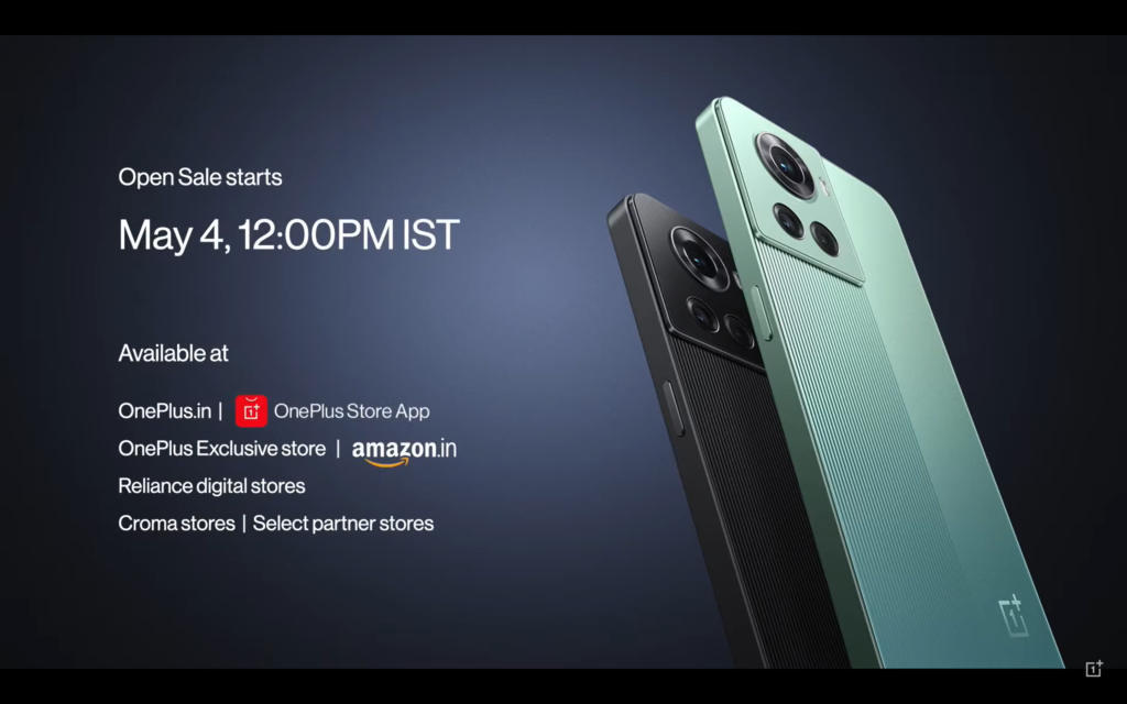 OnePlus 10R launched in India with up to 150W fast charging