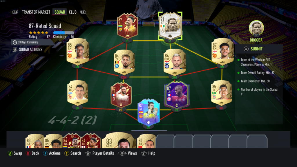 Screenshot 998 FIFA 22: How to do the 94-rated Ferenc Puskas Prime Icon SBC and is it worth doing?