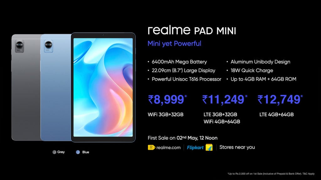 image 13 Realme Pad Mini tablet launched in India