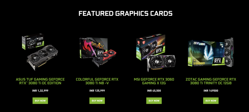 NVIDIA GeForce RTX 30 Series GPUs Restocked and Reloaded: Where to Find in India?