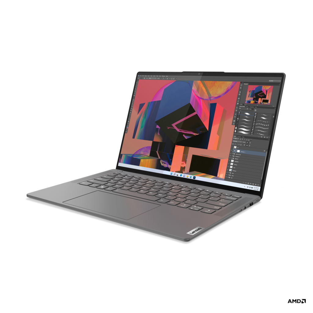 10 Yoga Slim 7 Pro X Hero Front Facing Left Lenovo officially announces the Yoga Slim 7i Pro X and Yoga Slim 7 Pro X which gives you the power to create, no matter where