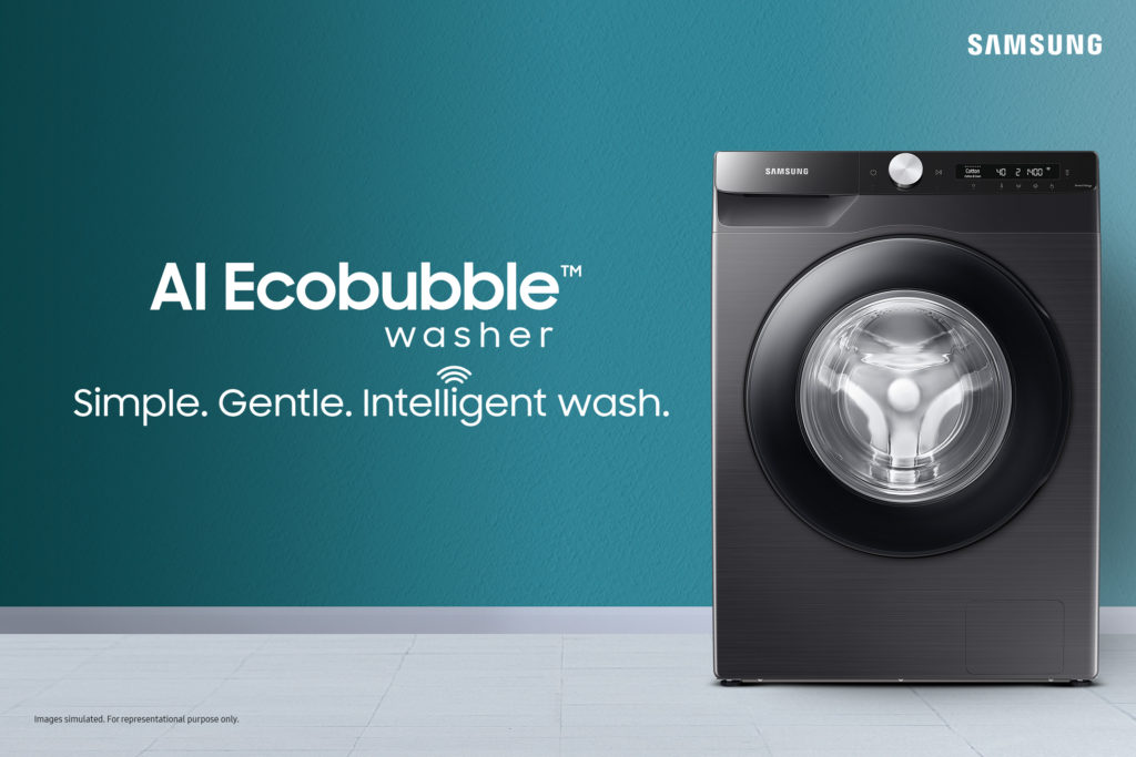 Samsung brings new AI EcoBubble Washing Machine Range for 2022 