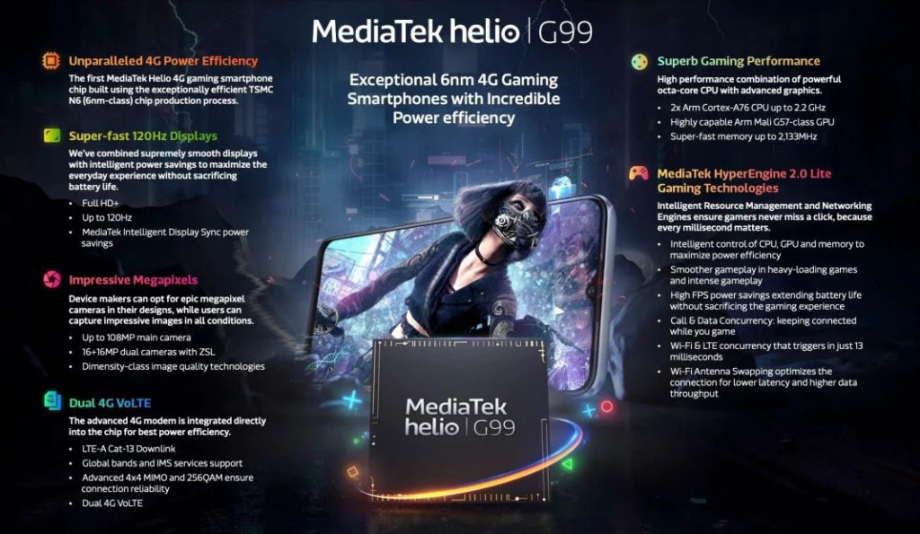 2 13 MediaTek Dimensity 930 and Helio G99 SoC launched on TSMC's 6nm structure