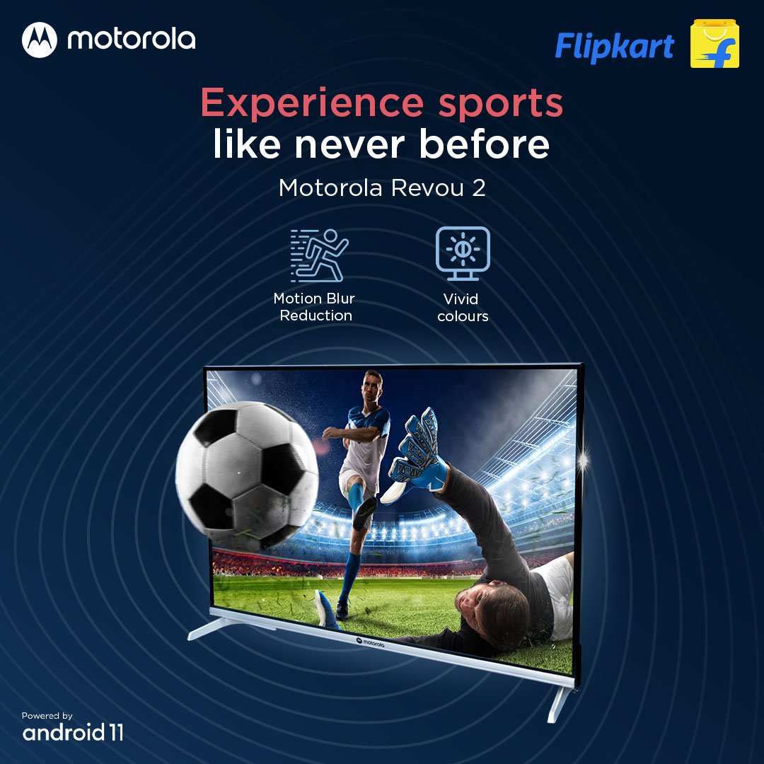 Motorola Revou 2 Smart TV launched on Flipkart, starts at ₹13,999