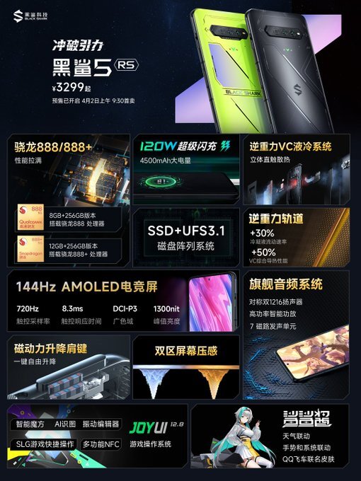 FPLMIyraUAE0pRn Xiaomi Black Shark 5 and 5 Pro will launch globally on the 8th of June