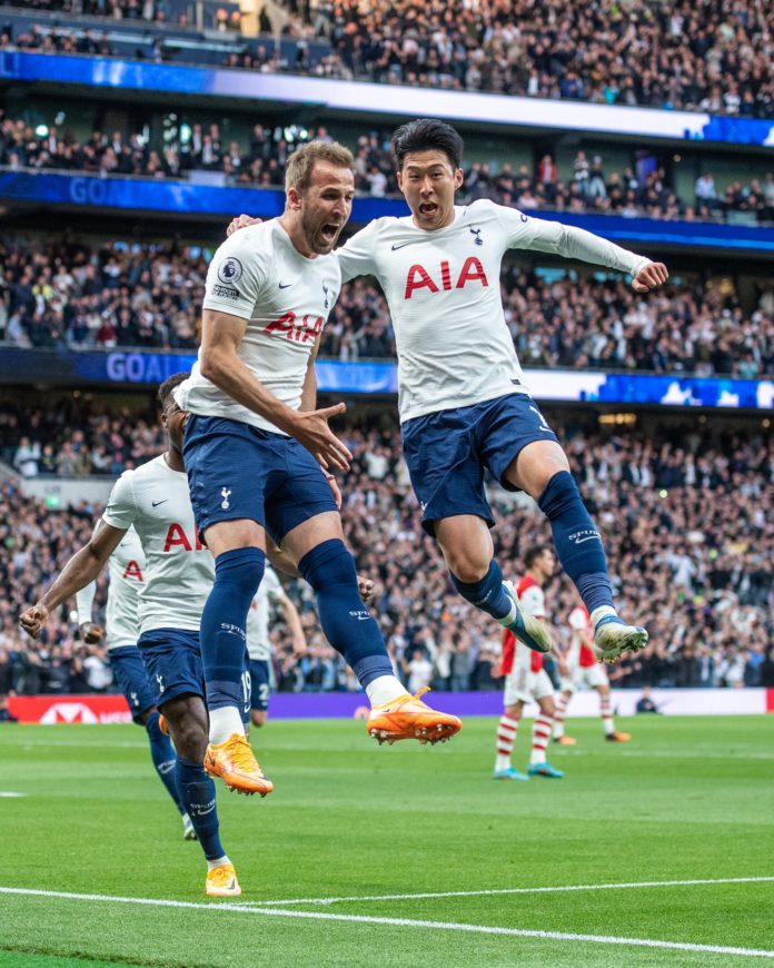 Kane and Son Tottenham Hotspur