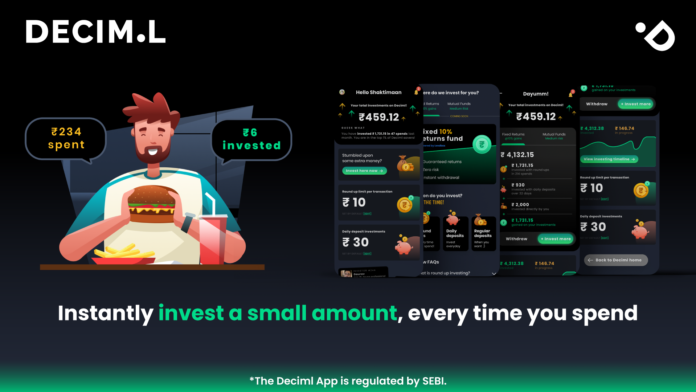 The micro-investing platform Deciml raise $1 Million in funding