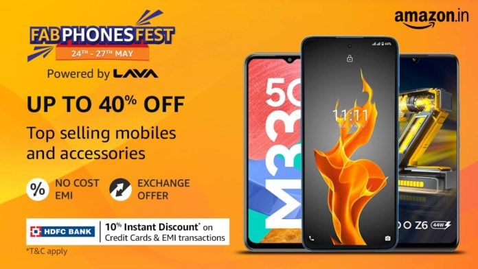 Fab Phones Fest announced by Amazon India and powered by LAVA starts on 24th May