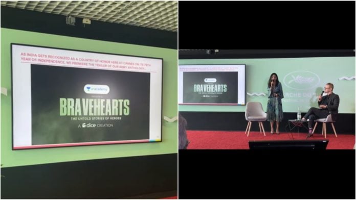 Dice Media Premiers the Trailer of Bravehearts at the Marché du Film – Festival de Cannes 2022