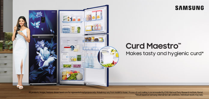 Samsung’s 2022 Range of Popular Curd Maestro™& Digi-Touch Cool™ Refrigerators Sport New Indian Designs