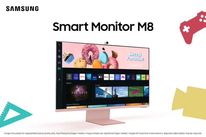 Samsung's new Smart Monitor M8 can now be ordered in India