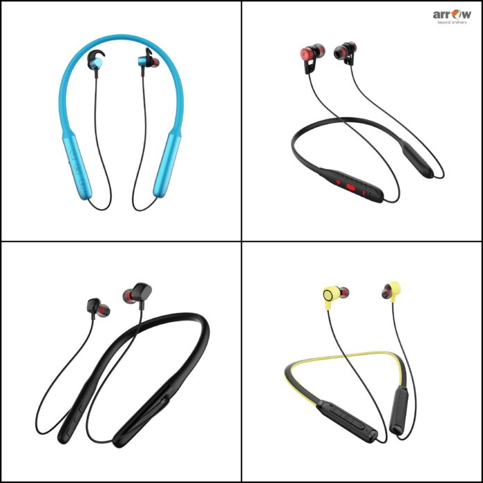 Arrow Launches 6 New Refreshing Rocker and Melody Series Neckbands_TechnoSports.co.in