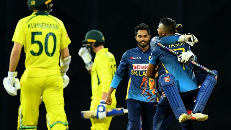 Sri Lanka wins the ODI series against Australia after 30 years