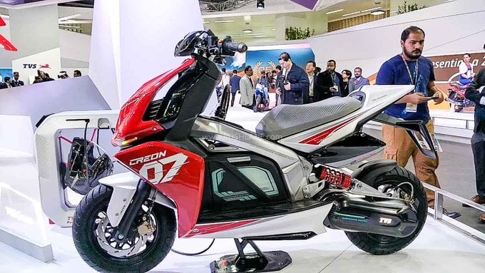 TVS Motor is looking to scale up its market share in the EV segment