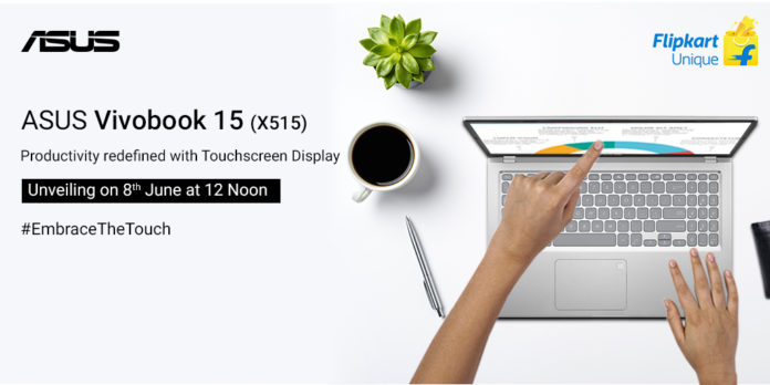 ASUS India to launch new Vivobook 15 (X515) on Flipkart