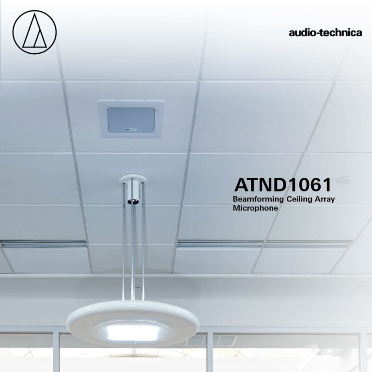 Audio Technica brings a unique ATND1061 Beamforming Array Microphone to India