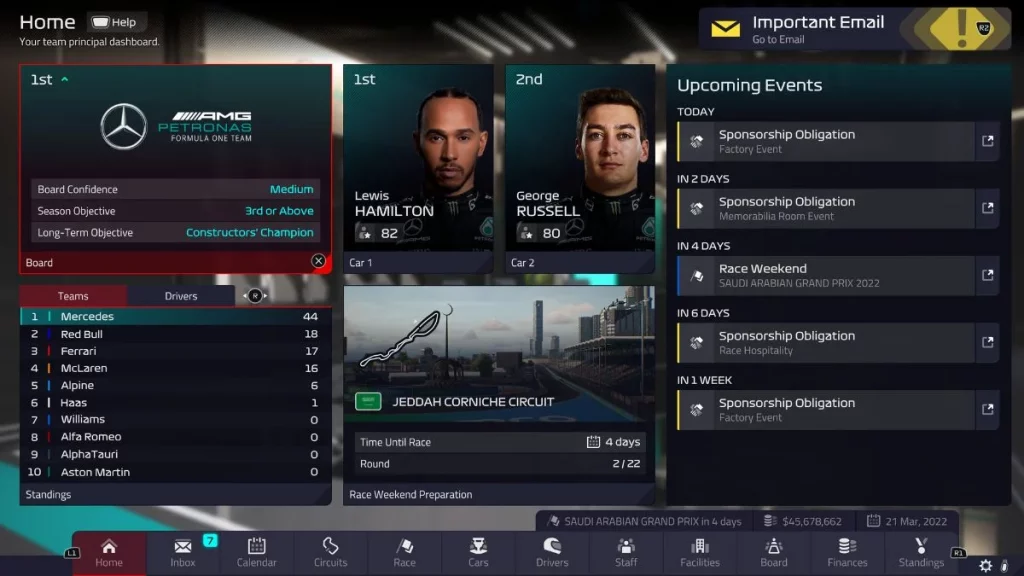 F1 2022: Official Launch | The Management Game arrives this August