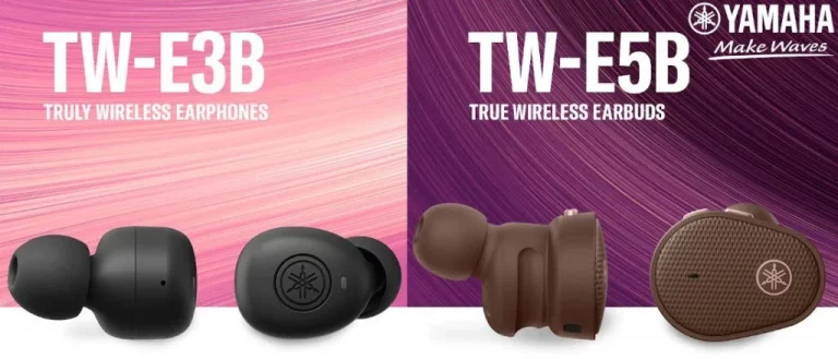 Yamaha launches TW-E3B & TW-E5B TWS Earbuds in India