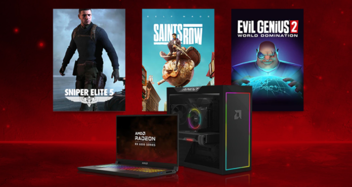 Get up to 3 free games with AMD Radeon Raise The Game Fully Loaded Bundle