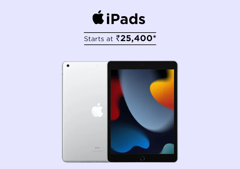 Amazing deal: Own 9th Gen Apple iPad with A13 Bionic for only ₹25,400