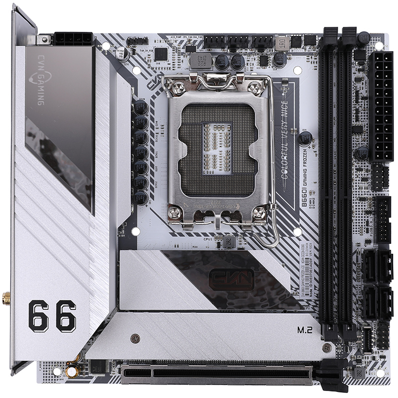 COLORFUL brings silver-themed CVN B660I Mini-ITX Motherboards