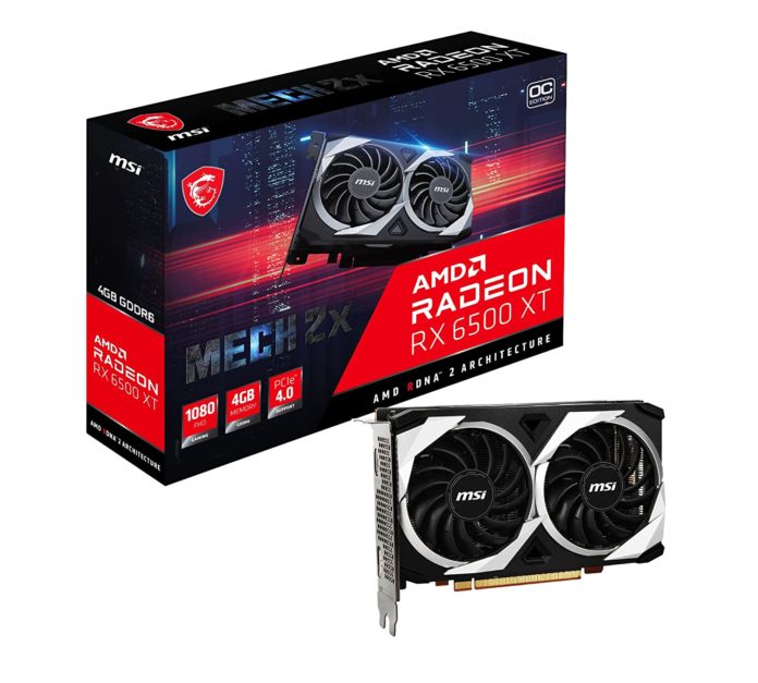 Deal: Get MSI Radeon RX 6500 XT by paying just ₹785 monthly