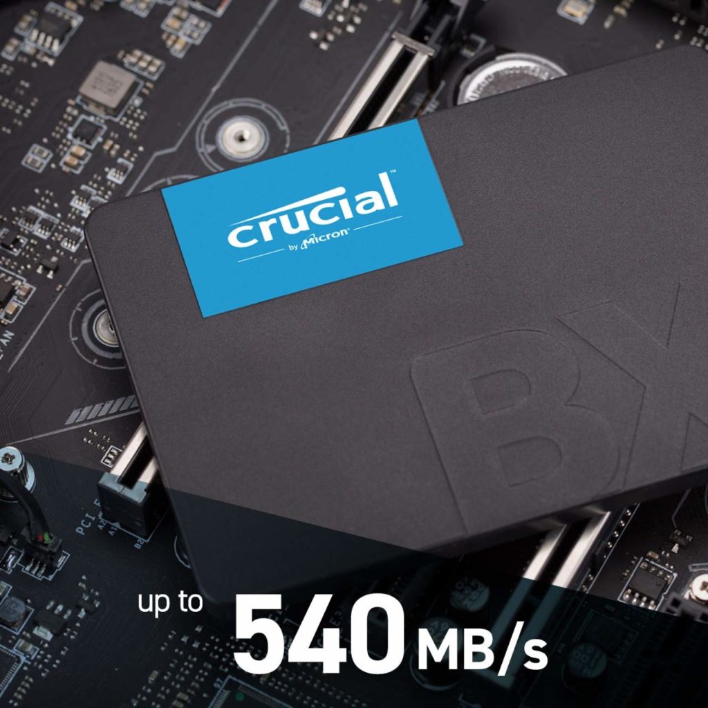 Prime Day Deal: Get a Crucial BX500 480GB SATA SSD for only ₹2,698