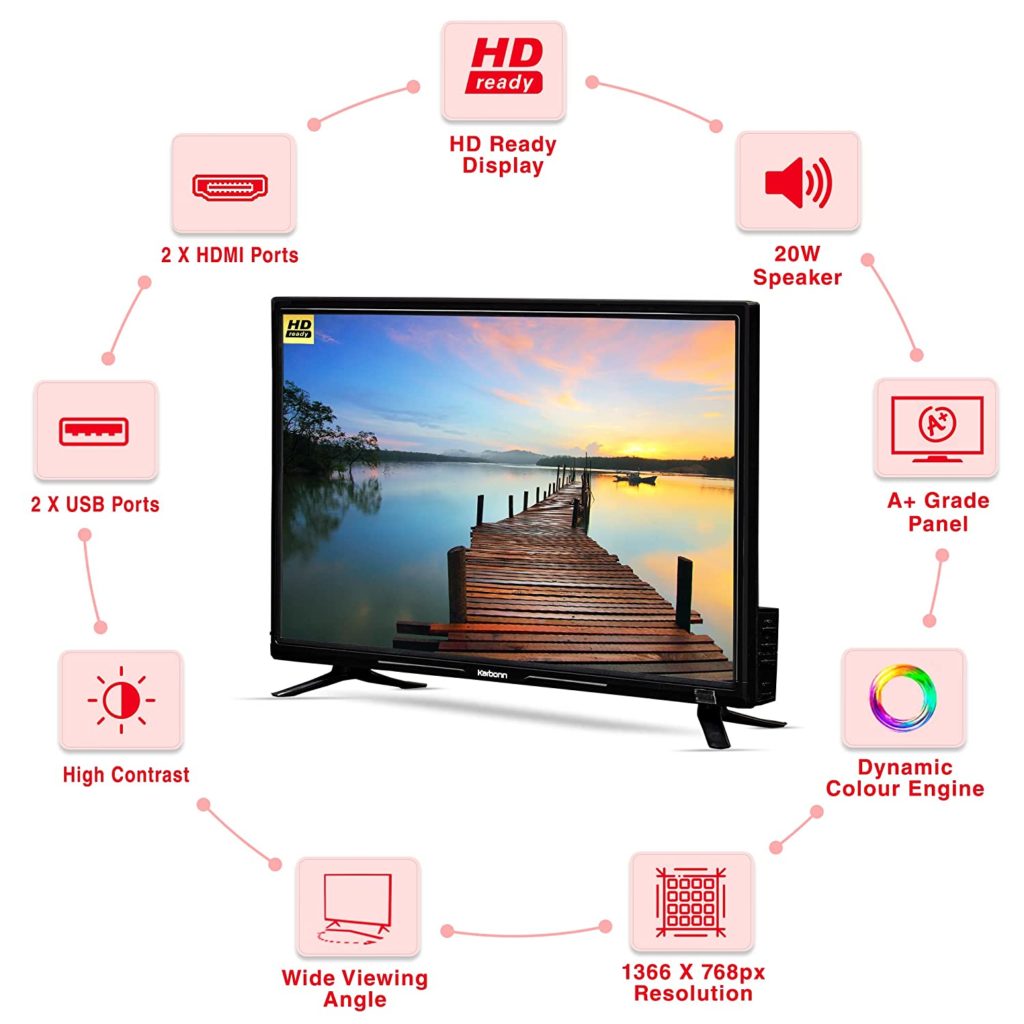 Karbonn 32-inch Millennium Series HD Smart TV launching on Amazon Prime Day