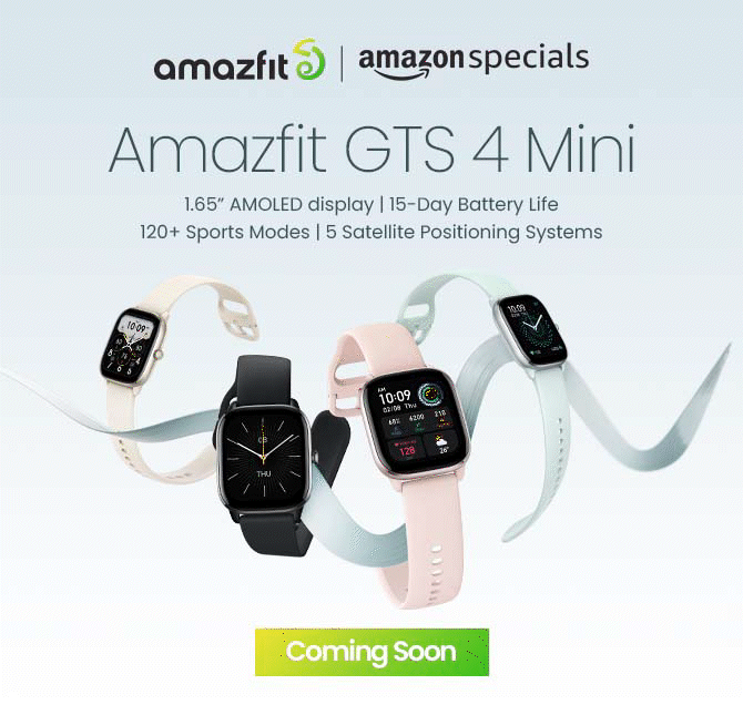 Amazfit GTS 4 Mini - 1 - TechnoSports.co.in