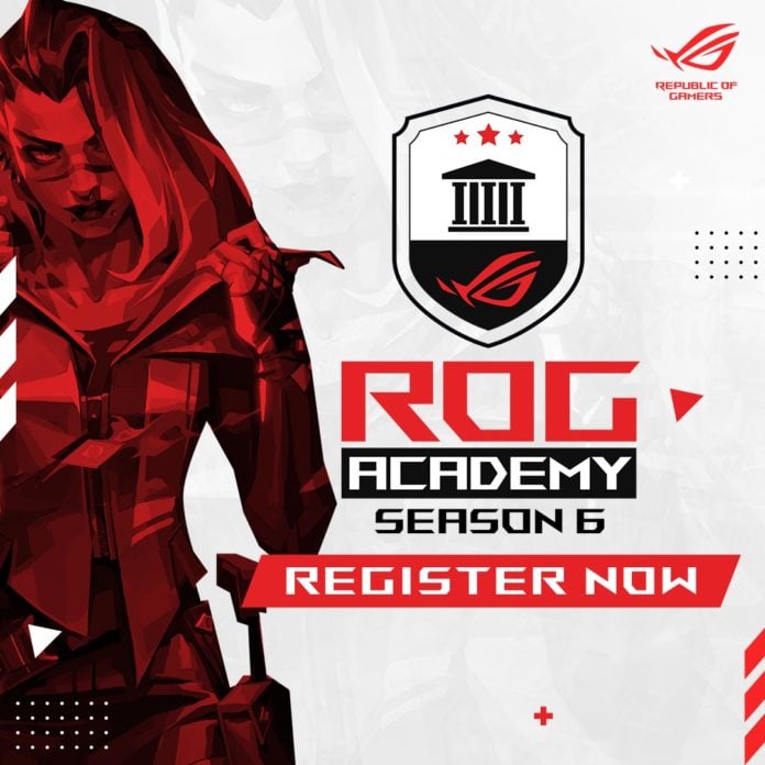 ASUS brings back ROG Academy is back for Season 6 - Register Now!
