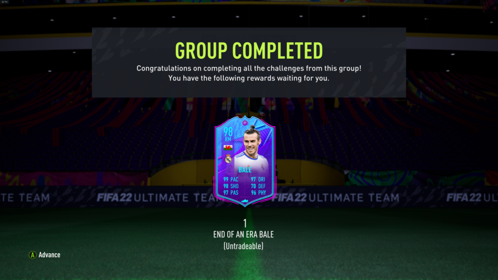 Screenshot 1152 FIFA 22: How to do the 98-rated Gareth Bale End Of An Era SBC and is it worth doing?