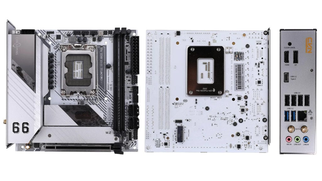 COLORFUL brings white-themed CVN B660I Mini-ITX Motherboards